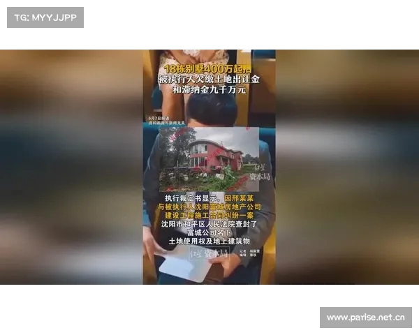沈阳18栋别墅拍卖起价400万 被执行人欠缴费用达九千万